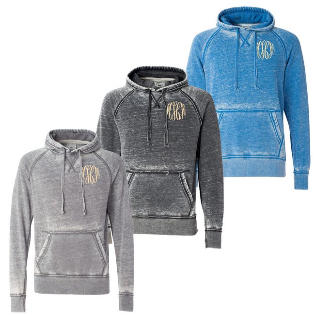 Monogrammed hoodies