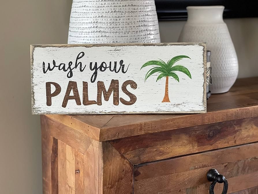 Hand painted signs