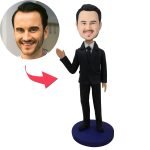 male-executive-waving-bobblehead