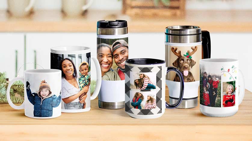 Custom Photo Mugs