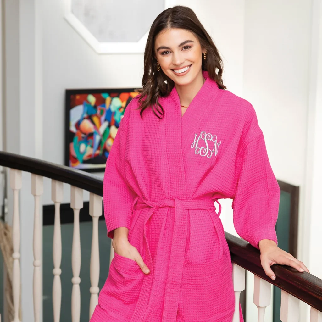 Monogrammed Bathrobe