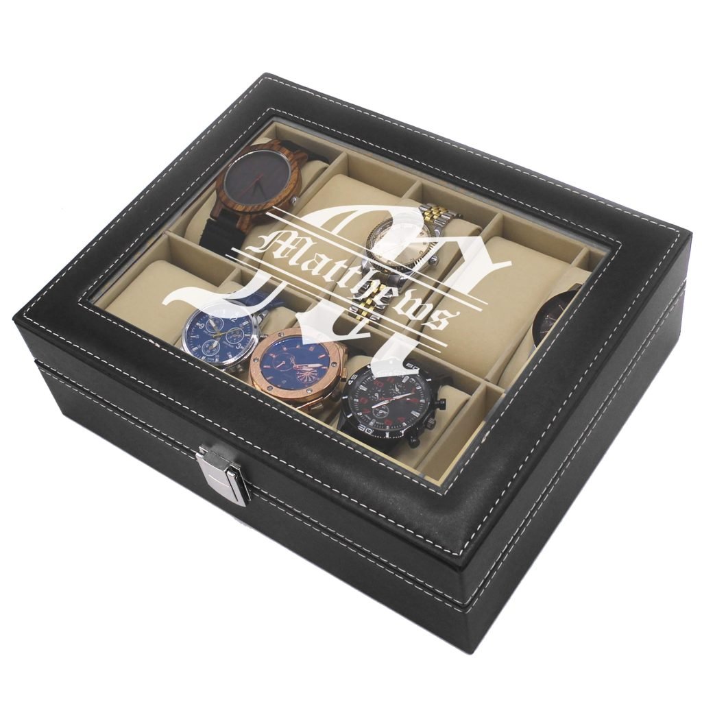 Monogrammed-Watch-Box