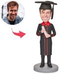 graduation-boy bobblehead