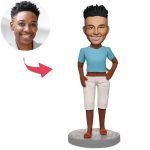 blue-shirt-dark-complexion-woman-bobblehead
