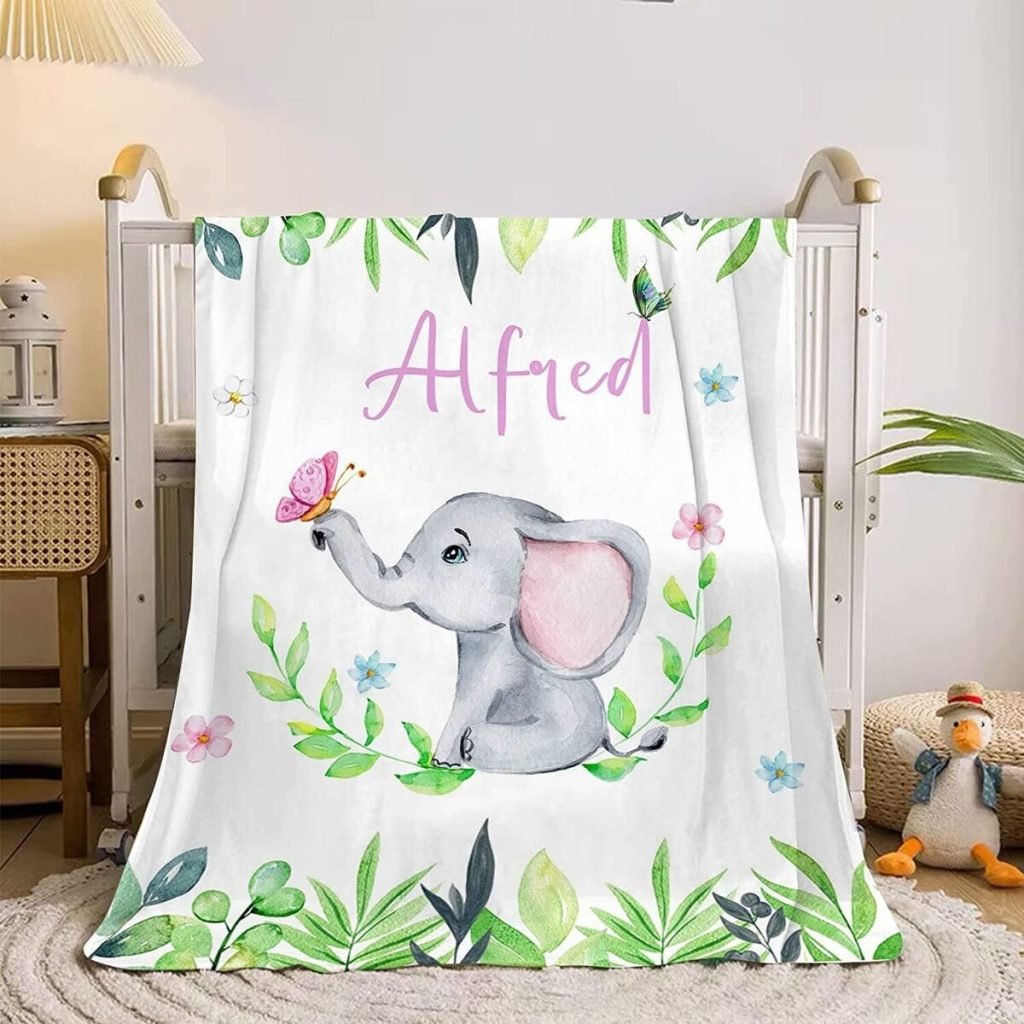 personalized baby blanket
