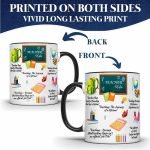 Black coffe mug
