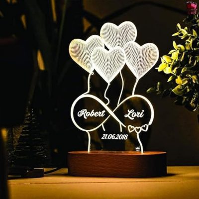 Elevate Gifting with Personalized Unique 3D Illusion LED Art Lamps Gifts