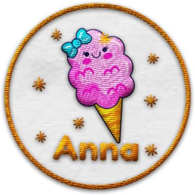 Personalized Embroidered Patches for Girls