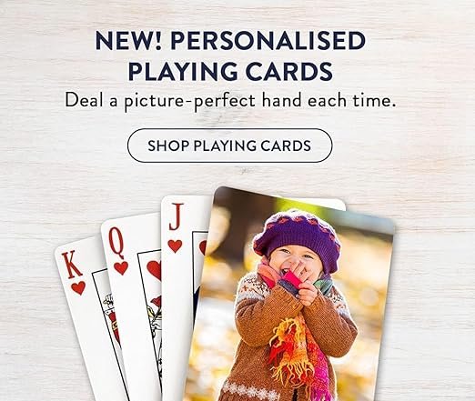 Personalized Playing Cards with Your Photo Logo or Design