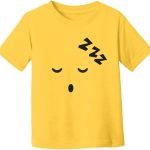 Bright Yellow Kids Smiley Face T-Shirt