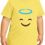 Bright Yellow Kids Smiley Face T-Shirt