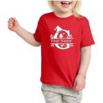 Alphabet Letters Printed Tshirt for Girls G