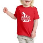 Alphabet Letters Printed Tshirt for Girls L