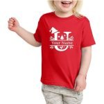 Alphabet Letters Printed Tshirt for Girls U