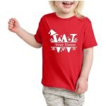 Alphabet Letters Printed Tshirt for Girls W