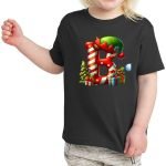 Christmas Alphabet Kids T-Shirt for Girls B