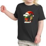 Christmas Alphabet Kids T-Shirt for Girls D