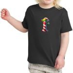 Christmas Alphabet Kids T-Shirt for Girls I