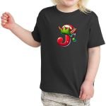 Christmas Alphabet Kids T-Shirt for Girls J