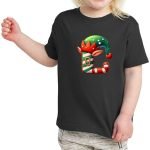 Christmas Alphabet Kids T-Shirt for Girls L