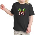 Christmas Alphabet Kids T-Shirt for Girls M