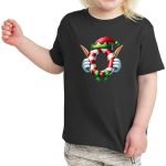 Christmas Alphabet Kids T-Shirt for Girls O