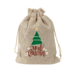 Christmas Burlap Gift Bags Design1