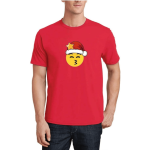 Christmas Emoji T-Shirt for Men Design 10