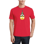 Christmas Emoji T-Shirt for Men Design 21