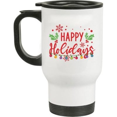 Christmas Stainless Travel Mug Design 1