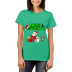 Christmas Womens t shirt Design 4