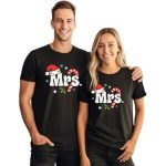 Christmas couple t chirt design 1