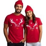 Christmas couple t chirt design 3