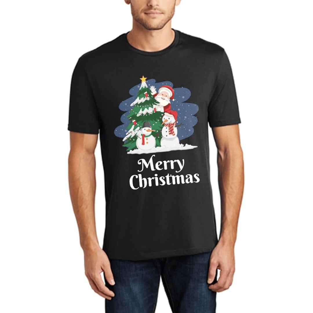 Christmas-tree- design-mens-t-shirt