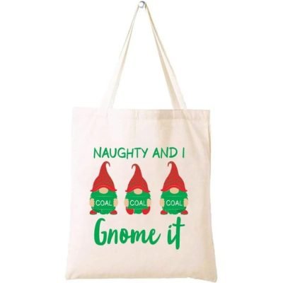 Festive Canvas Tote Bag