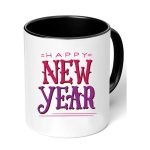 Happy new year purple mug