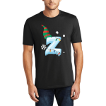 Initial Letter T-Shirt for Men Z