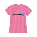 Introvert pink T-Shirt