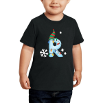 Letter Printed Kids T-Shirts for Boys R