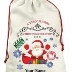 Merry Christmas Santa Claus Sack