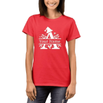 Printed Red Tshirt for Women A