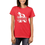 Printed Red Tshirt for Women R