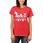 Printed Red Tshirt for Women W