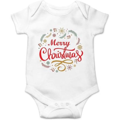 Unisex Holiday Baby Bodysuit D 1