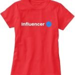 influencer Red T-shirt