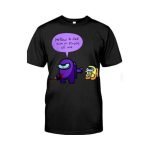 _kid purple cartoon t-shirt