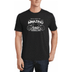 worlds best dad t-shirt black worlds best dad t-shirt black