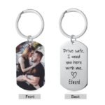 Custom Picture Keychain With Name