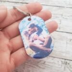 Custom Picture Keychain With Name