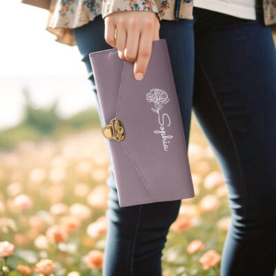 Personalized PU Leather Wallet